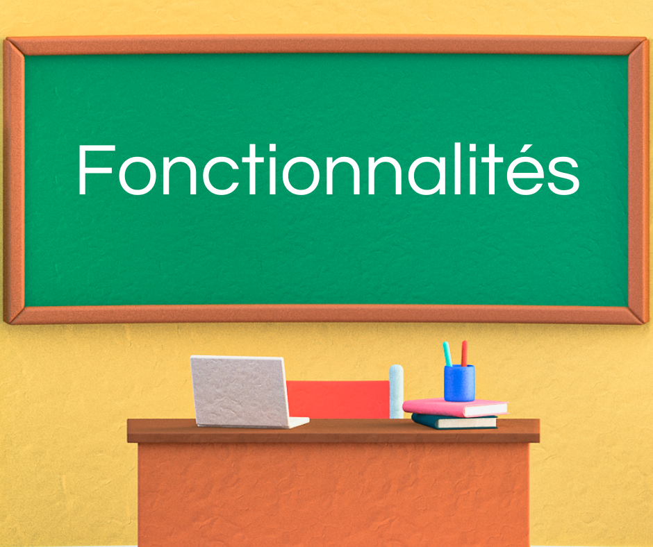 Fonctionalités